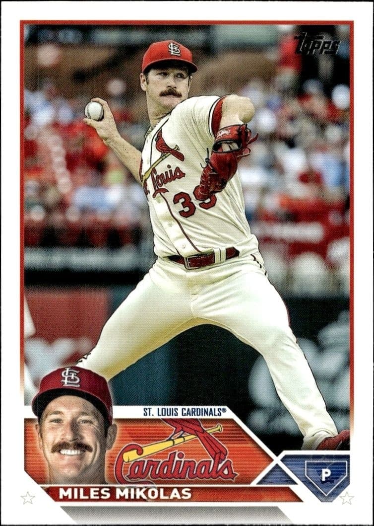 2023 Topps Series 2 Miles Mikolas #548 trading card