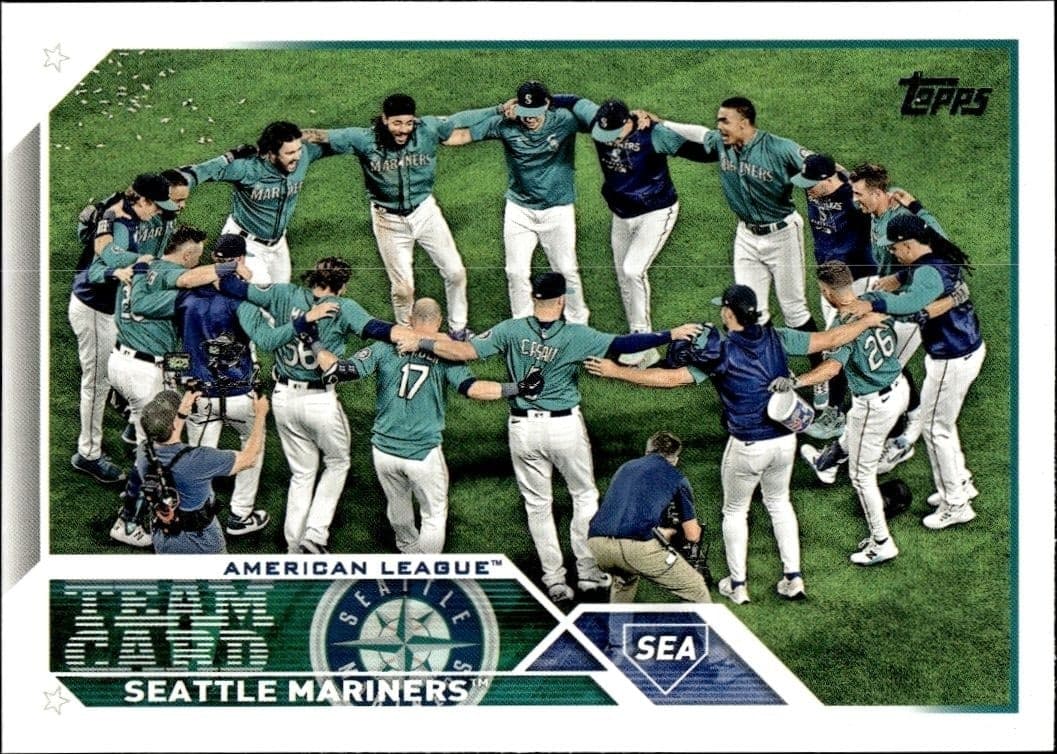 2023 Topps Series 2 Seattle Mariners #627 trading card
