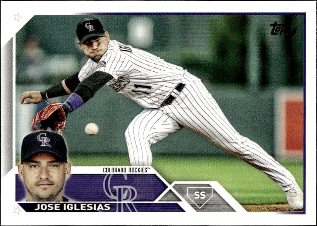 2023 Topps Series 2 Jose Iglesias #653 trading card
