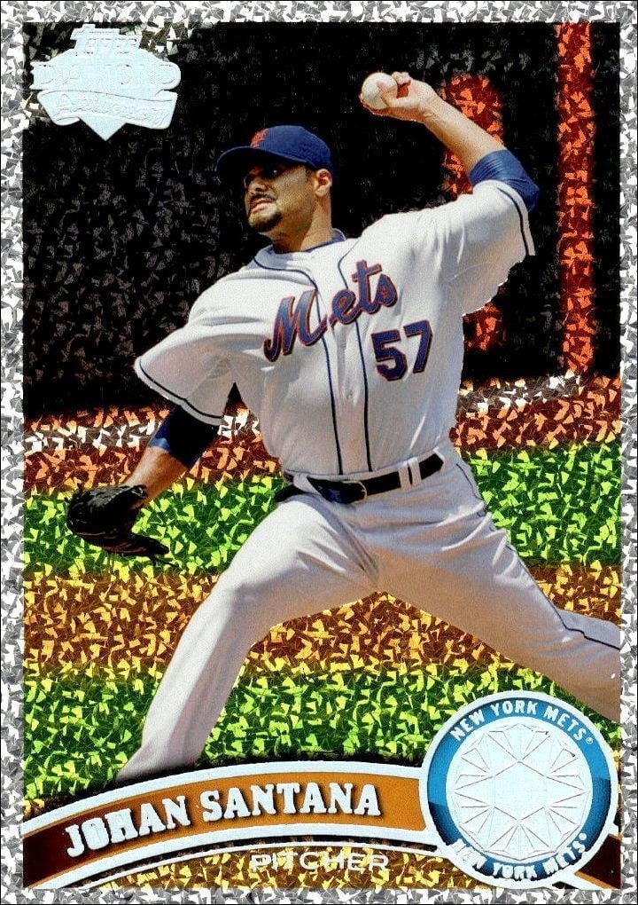 2011 Topps Johan Santana #56 trading card