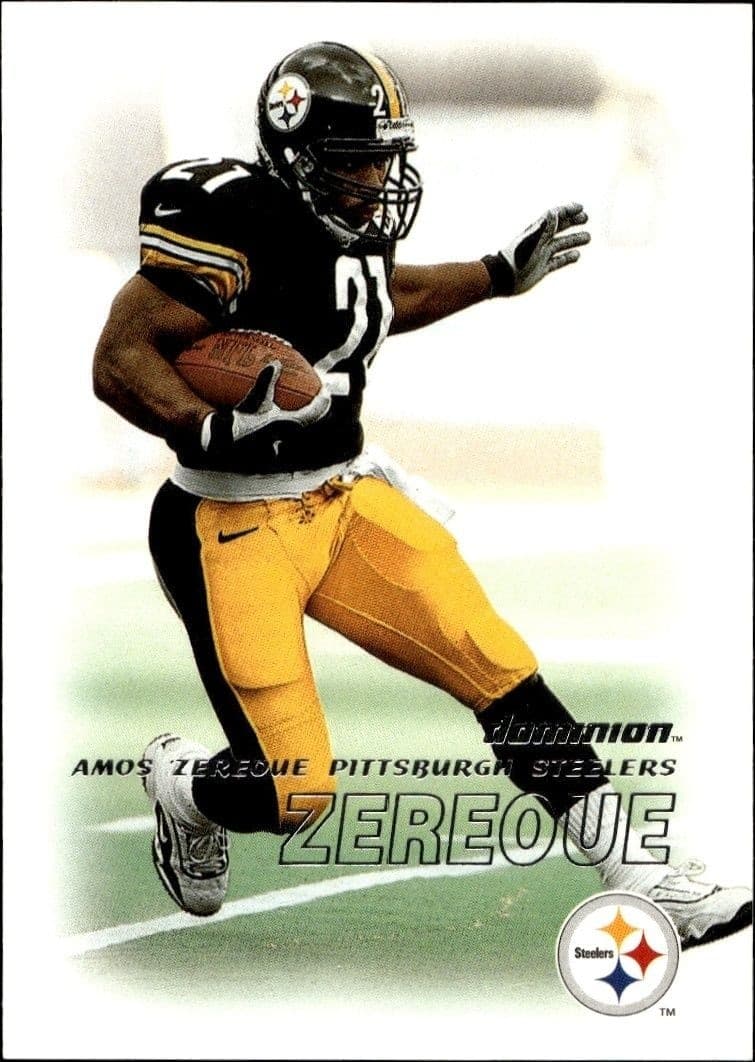 2000 Skybox Dominion Amos Zereoue #81 trading card