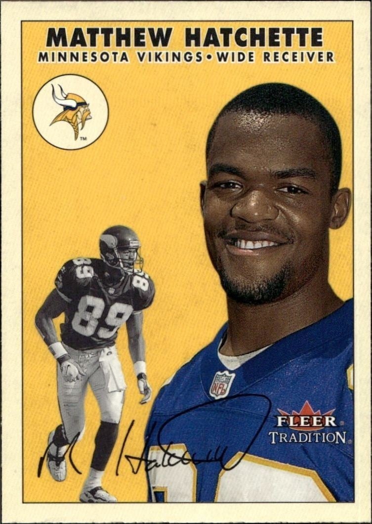2000 Fleer Tradition Glossy Matthew Hatchette #243 trading card
