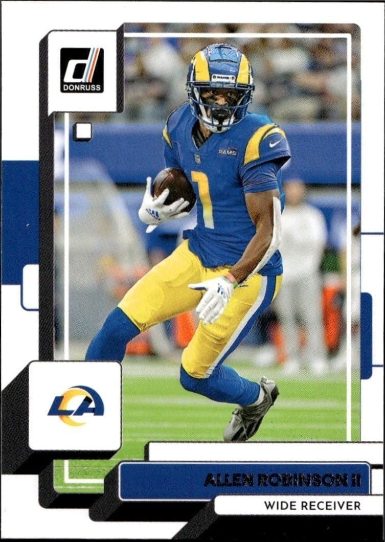 Allen Robinson II 2022 Panini Donruss #76 Football Trading Card - Front 2022 Panini Donruss Allen Robinson II #76 football trading card front