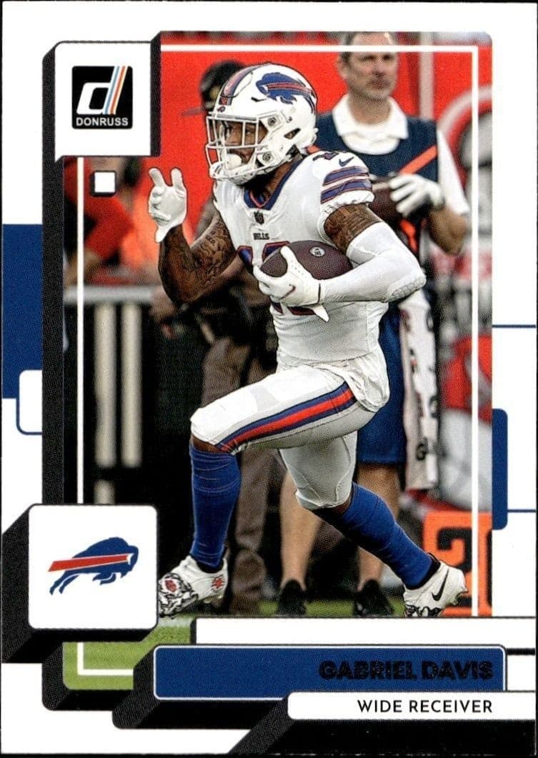 2022 Panini Donruss Gabriel Davis #112 trading card