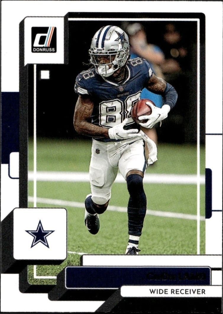 CeeDee Lamb 2022 Panini Donruss #150 Football Trading Card - Front 2022 Panini Donruss CeeDee Lamb #150 football trading card front