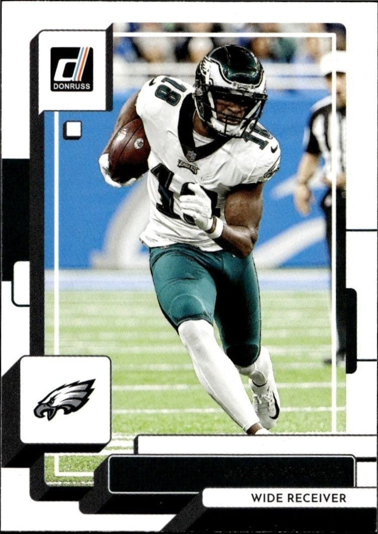 Jalen Reagor 2022 Panini Donruss #169 Football Trading Card - Front 2022 Panini Donruss Jalen Reagor #169 football trading card front