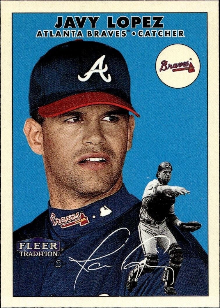 2000 Fleer Tradition Glossy Javy Lopez #94 trading card