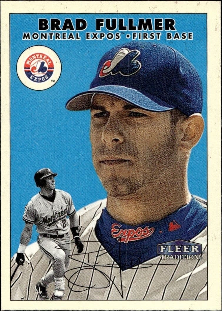 2000 Fleer Tradition Glossy Brad Fullmer #292 trading card