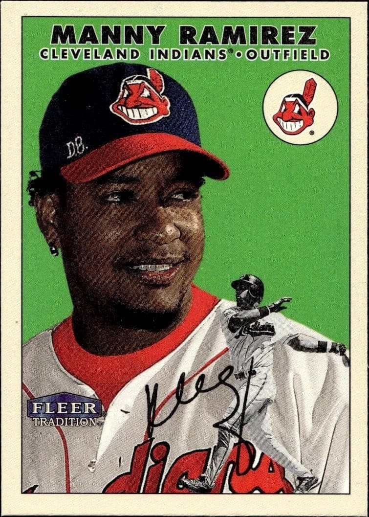 2000 Fleer Tradition Glossy Manny Ramirez #15 trading card