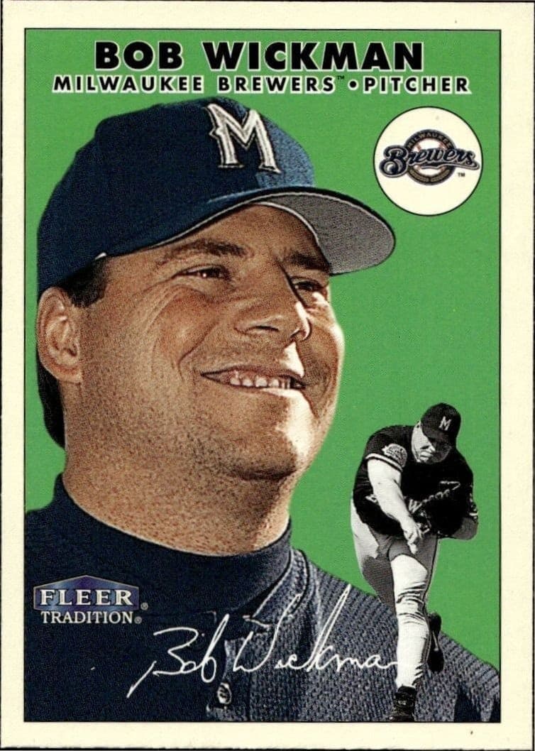 2000 Fleer Tradition Glossy Bob Wickman #294 trading card