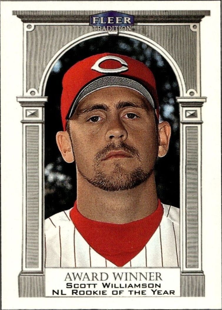 Scott Williamson 2000 Fleer Tradition Glossy #436 Baseball Trading Card - Front 2000 Fleer Tradition Glossy Scott Williamson #436 baseball trading card front