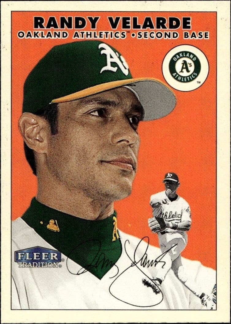2000 Fleer Tradition Glossy Randy Velarde #92 trading card