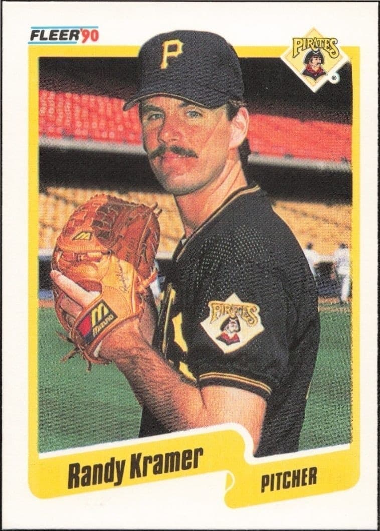 1990 Fleer Randy Kramer #471 trading card