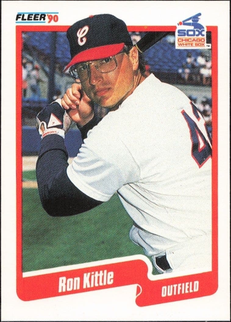 1990 Fleer Ron Kittle #538 trading card