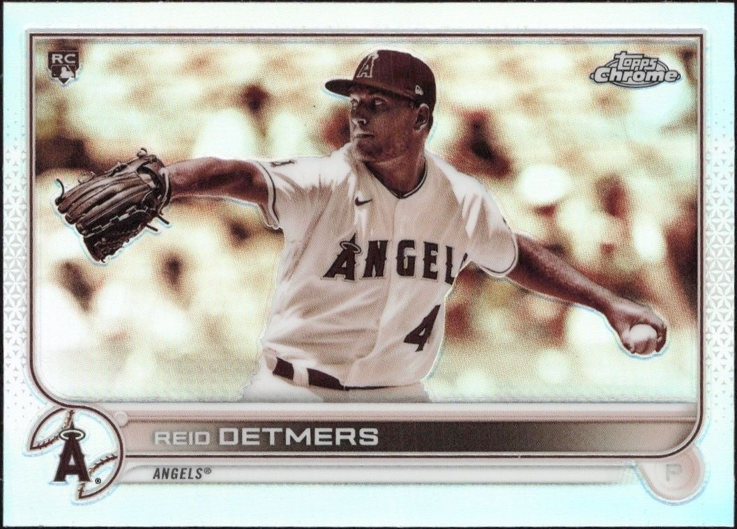 2022 Topps Chrome Reid Detmers #79 trading card