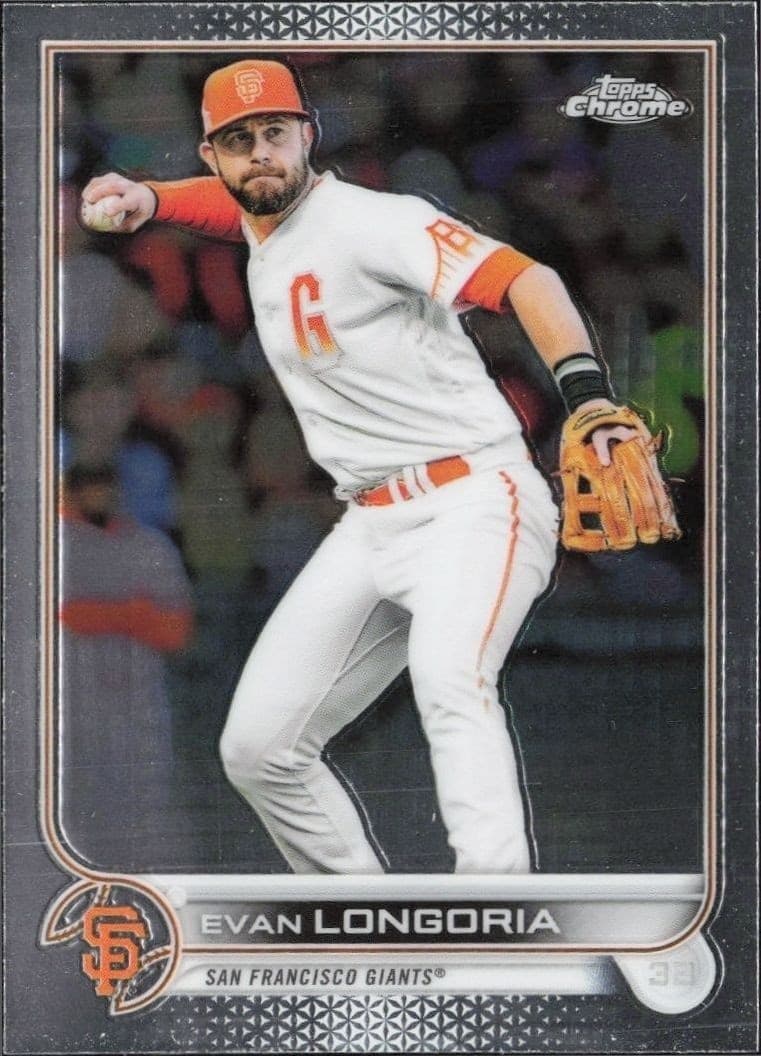 2012 Topps Chrome Evan Longoria #54 trading card