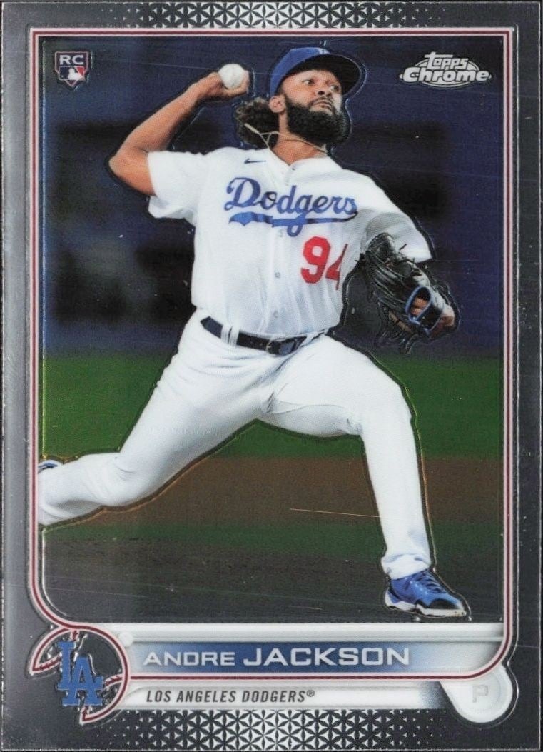 2022 Topps Chrome Andre Jackson #121 trading card