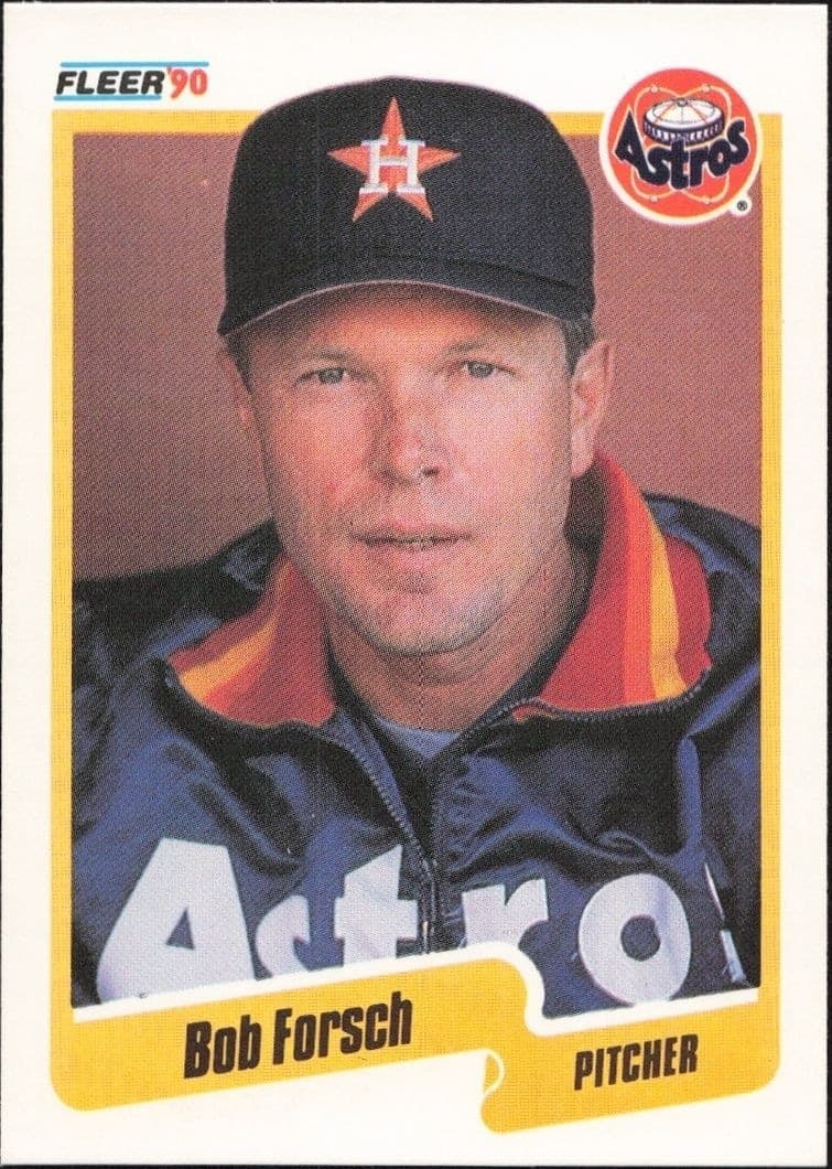 1990 Fleer Bob Forsch #231 trading card