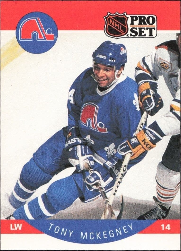 1990-91 Pro-Set Tony McKegney #254 trading card