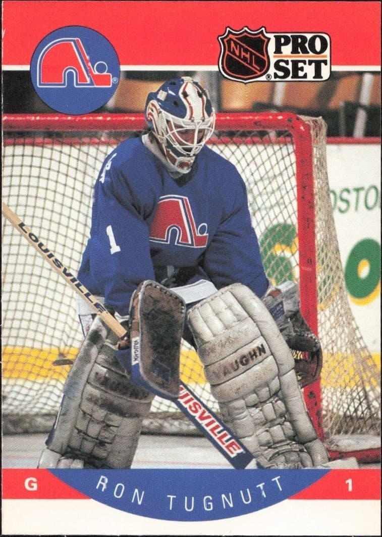 1990-91 Pro-Set Ron Tugnutt #258 trading card