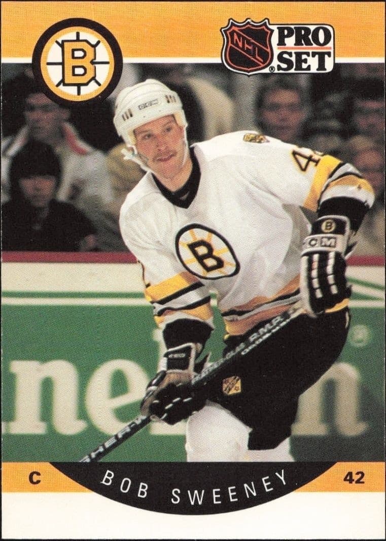 1990-91 Pro-Set Bob Sweeney #15 trading card