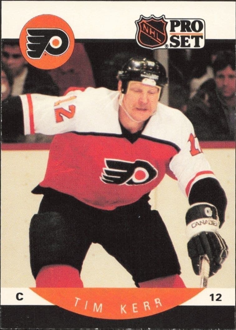1990-91 Pro-Set Tim Kerr #218 trading card