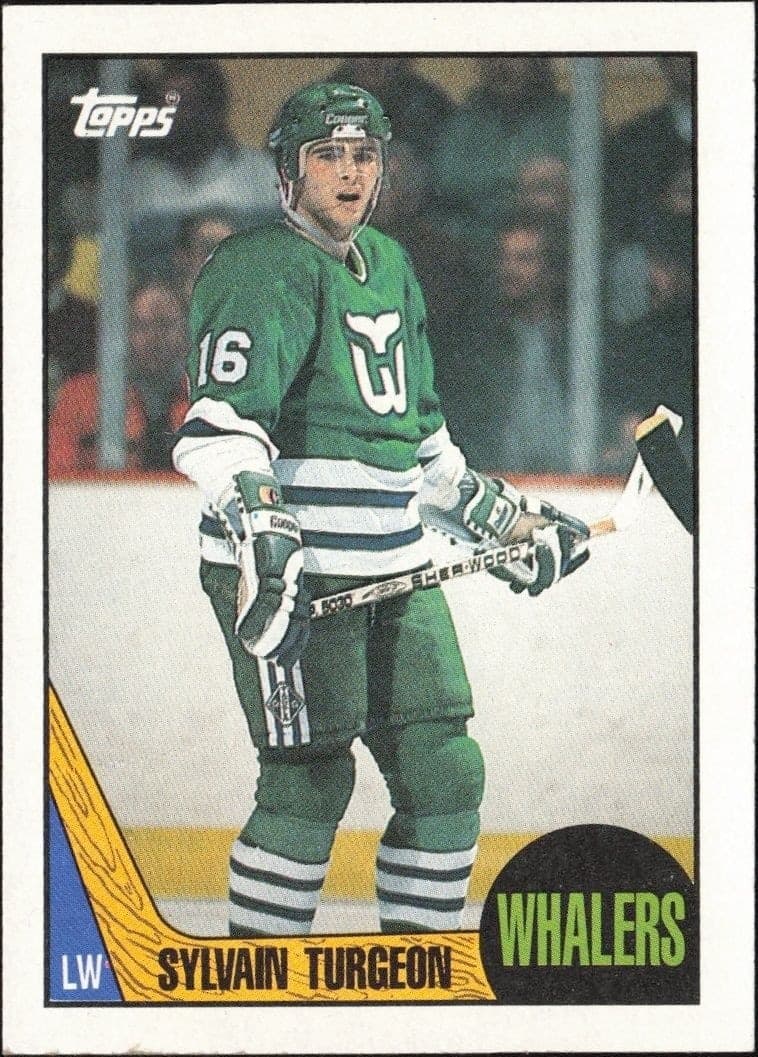 1987-88 Topps Sylvain Turgeon #70 trading card