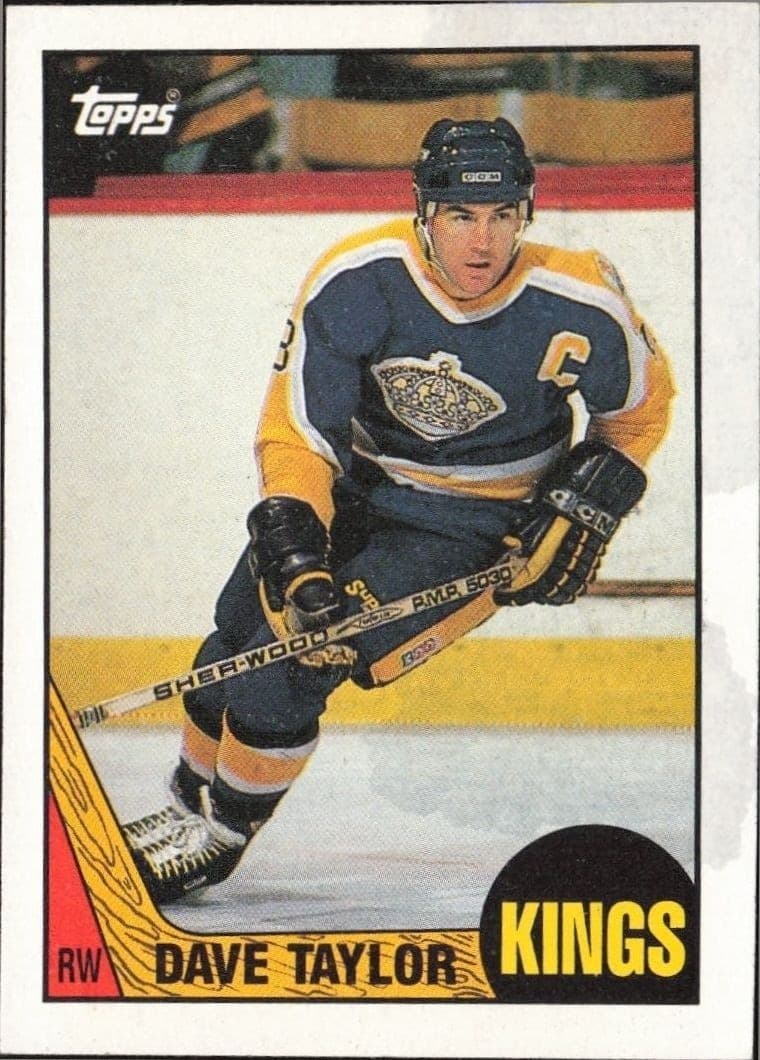 1987-88 Topps Dave Taylor #118 trading card
