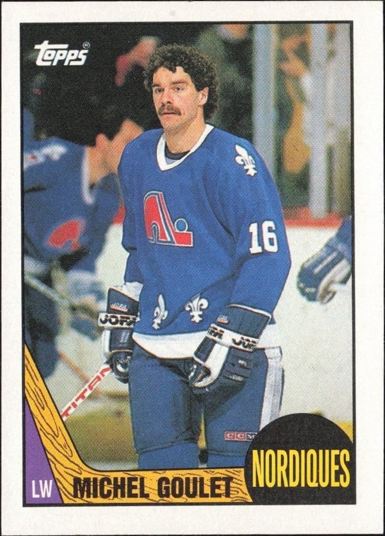 1987-88 Topps Michel Goulet #77 trading card