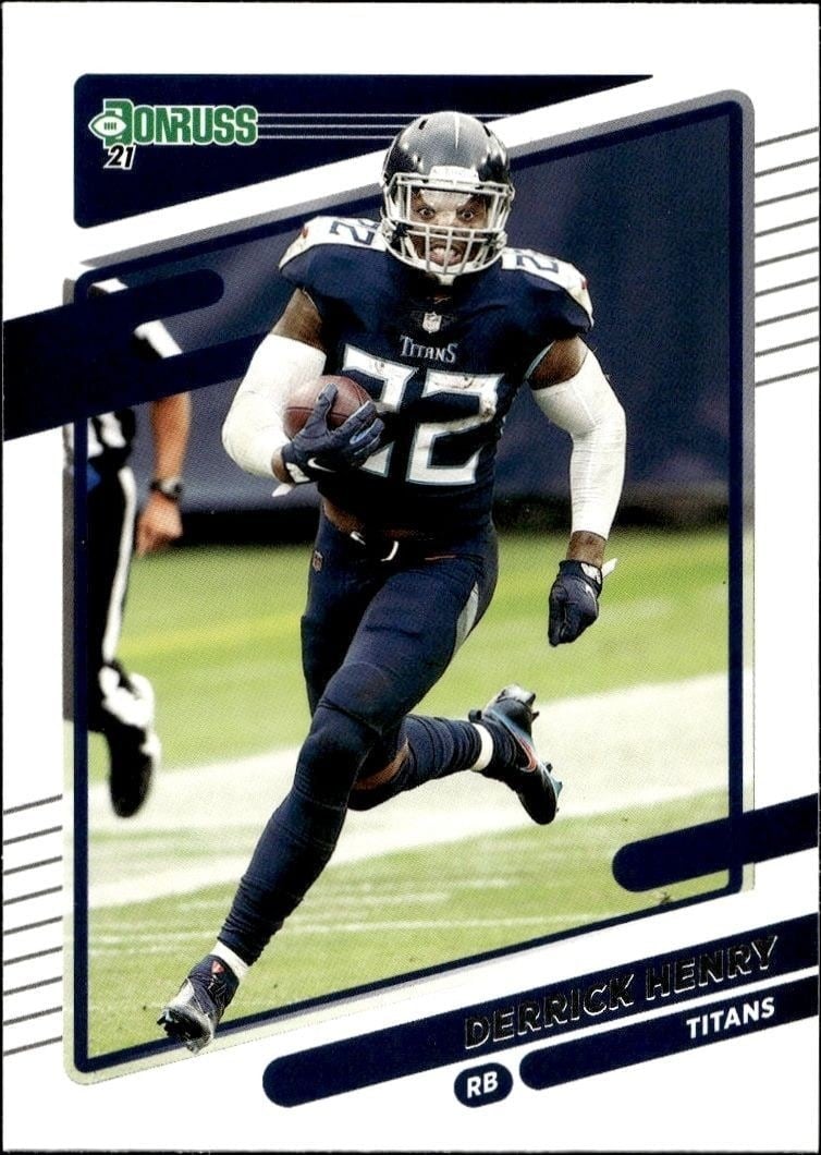 Derrick Henry 2021 Panini Donruss #14 Football Trading Card - Front 2021 Panini Donruss Derrick Henry #14 football trading card front