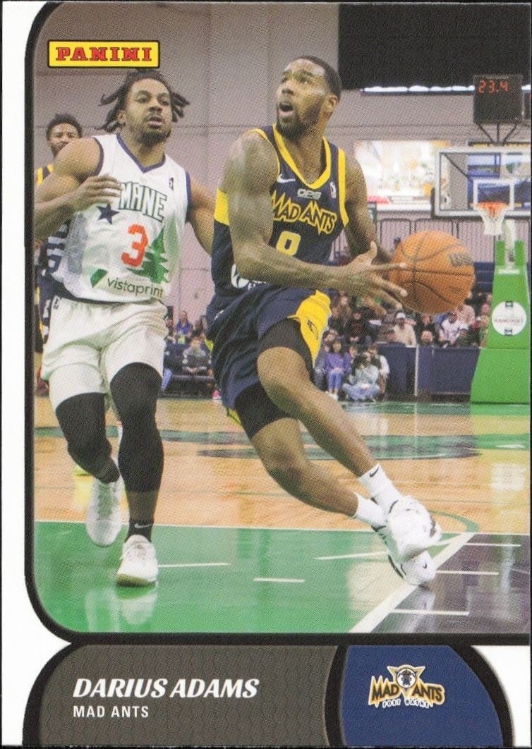 Darius Adams 2021-22 Panini NBA G League #48 Basketball Trading Card - Front 2021-22 Panini NBA G League Darius Adams #48 basketball trading card front