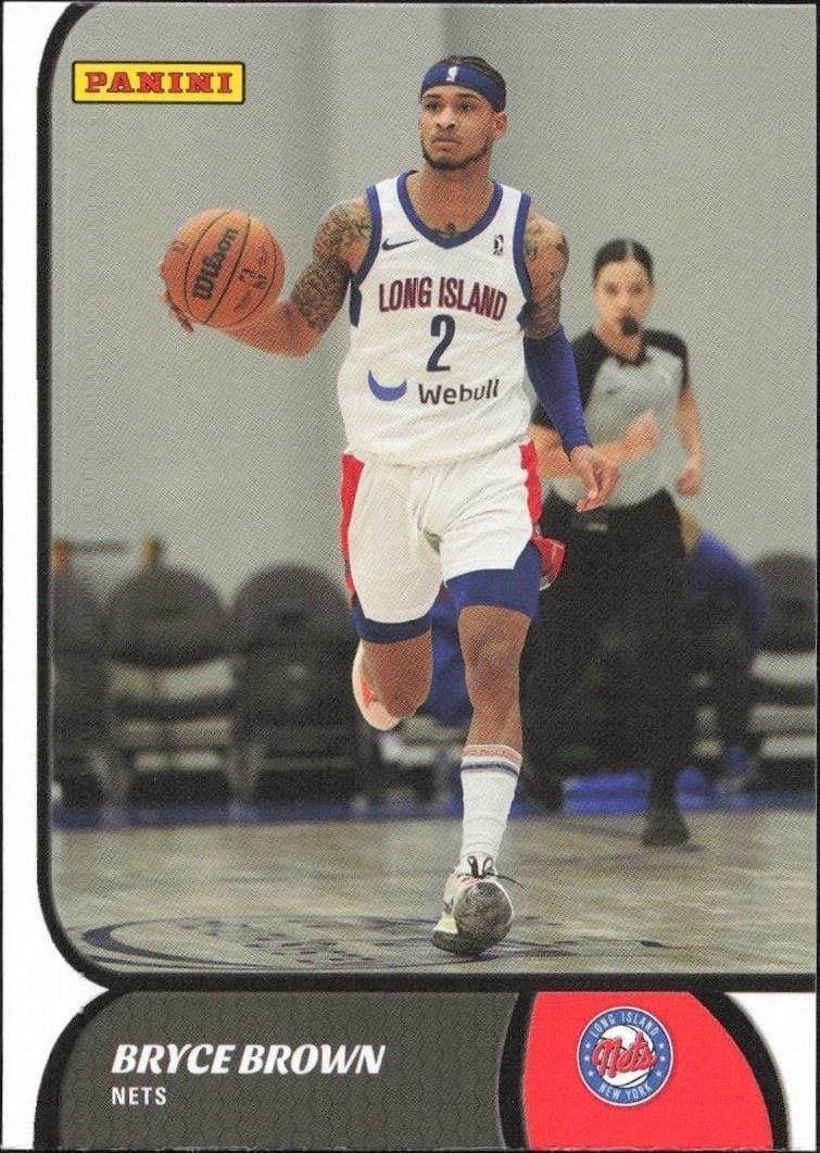 Bryce Brown 2021-22 Panini NBA G League #79 Basketball Trading Card - Front 2021-22 Panini NBA G League Bryce Brown #79 basketball trading card front