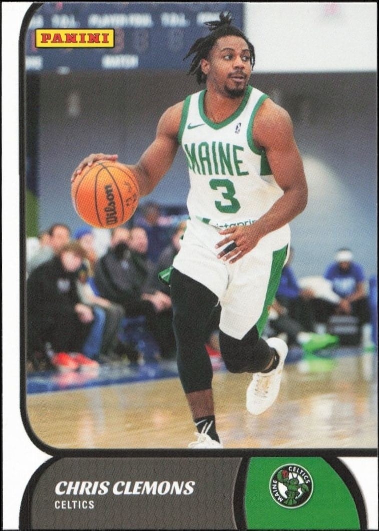 Chris Clemons 2021-22 Panini NBA G League #84 Basketball Trading Card - Front 2021-22 Panini NBA G League Chris Clemons #84 basketball trading card front