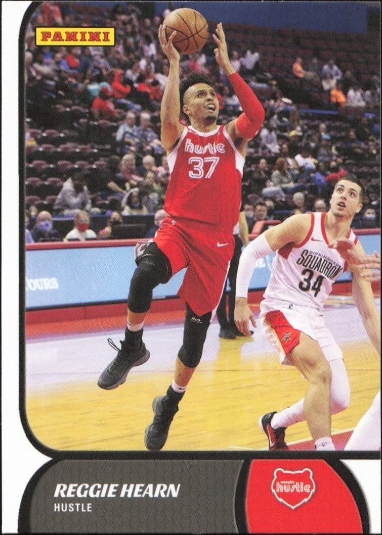 Reggie Hearn 2021-22 Panini NBA G League #94 Basketball Trading Card - Front 2021-22 Panini NBA G League Reggie Hearn #94 basketball trading card front