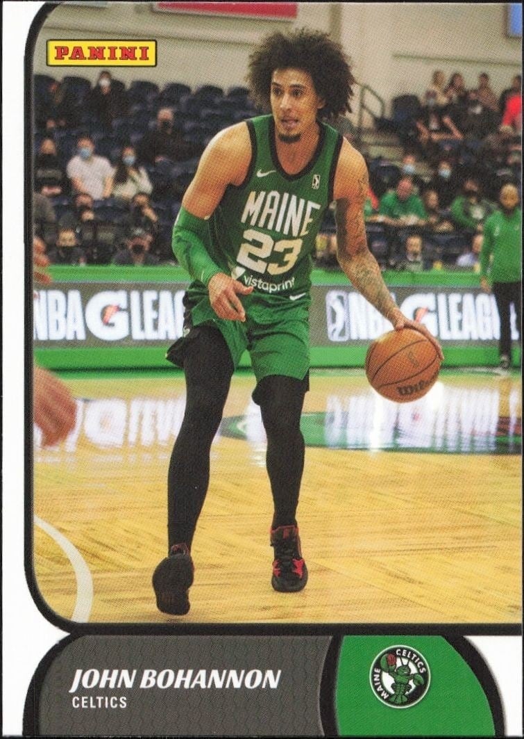 John Bohannon 2021-22 Panini NBA G League #89 Basketball Trading Card - Front 2021-22 Panini NBA G League John Bohannon #89 basketball trading card front