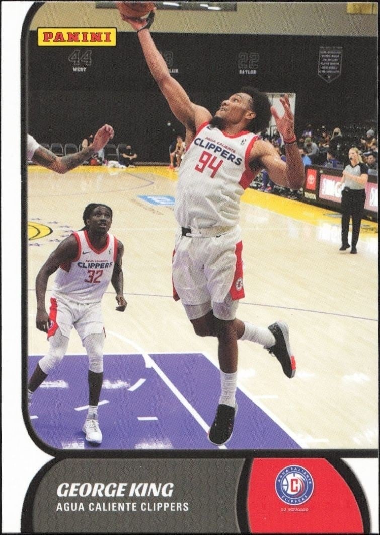 2021-22 Panini NBA G League George King #2 trading card
