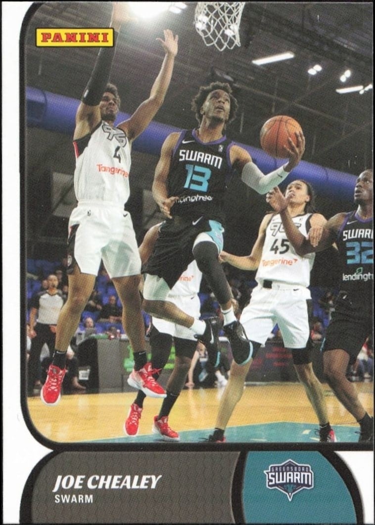 2021-22 Panini NBA G League Joe Chealey #63 trading card