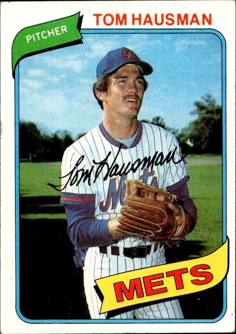 Tom Hausman 1980 Topps #151 Baseball Trading Card - Front 1980 Topps Tom Hausman #151 baseball trading card front