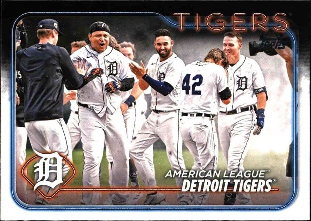2024 Topps Series 1 Detroit Tigers #6 trading card