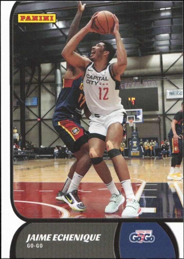 2021-22 Panini NBA G League Jaime Echenique #22 trading card