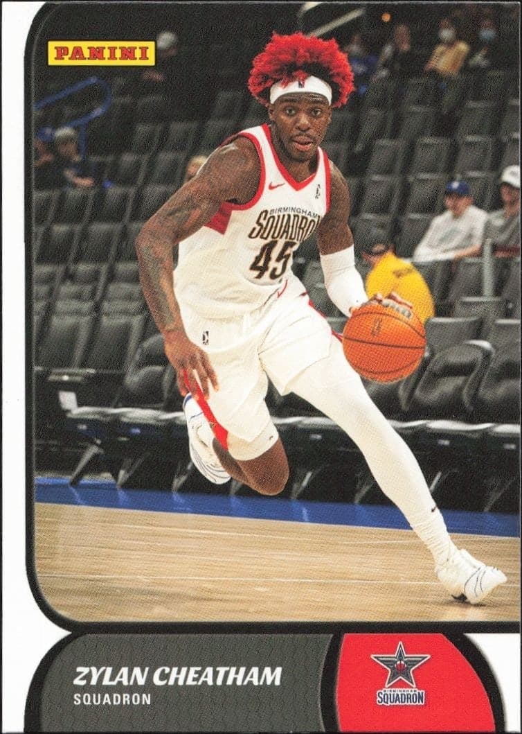2021-22 Panini NBA G League Zylan Cheatham #20 trading card