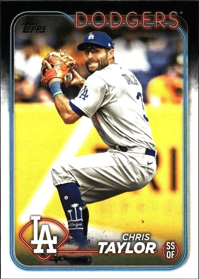 2024 Topps Series 1 Chris Taylor #246 trading card