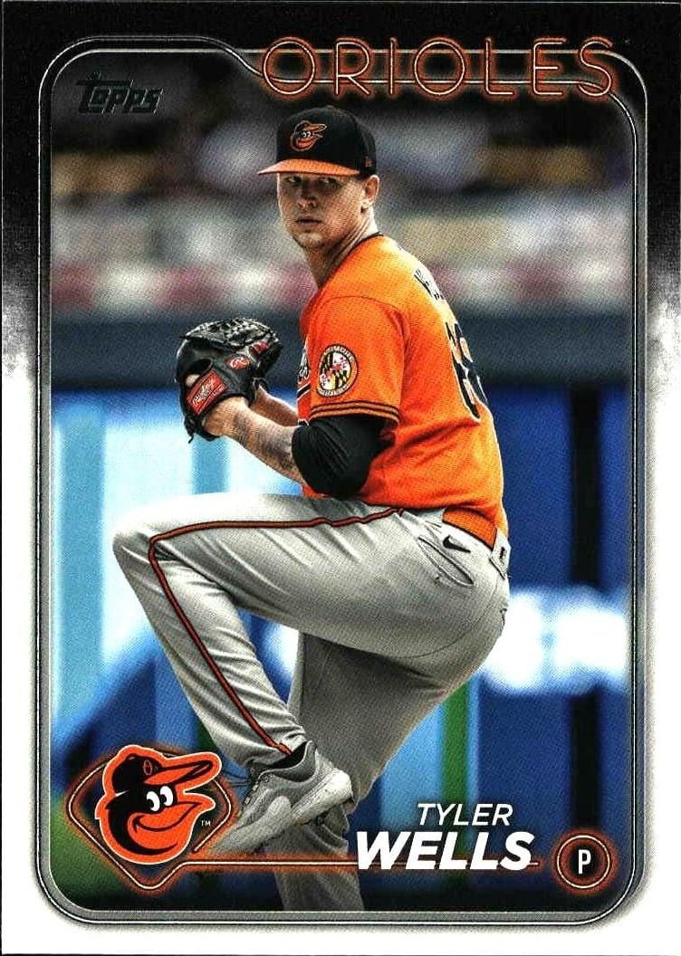 Tyler Wells 2024 Topps #251 Baseball Trading Card - Front 2024 Topps Tyler Wells #251 baseball trading card front