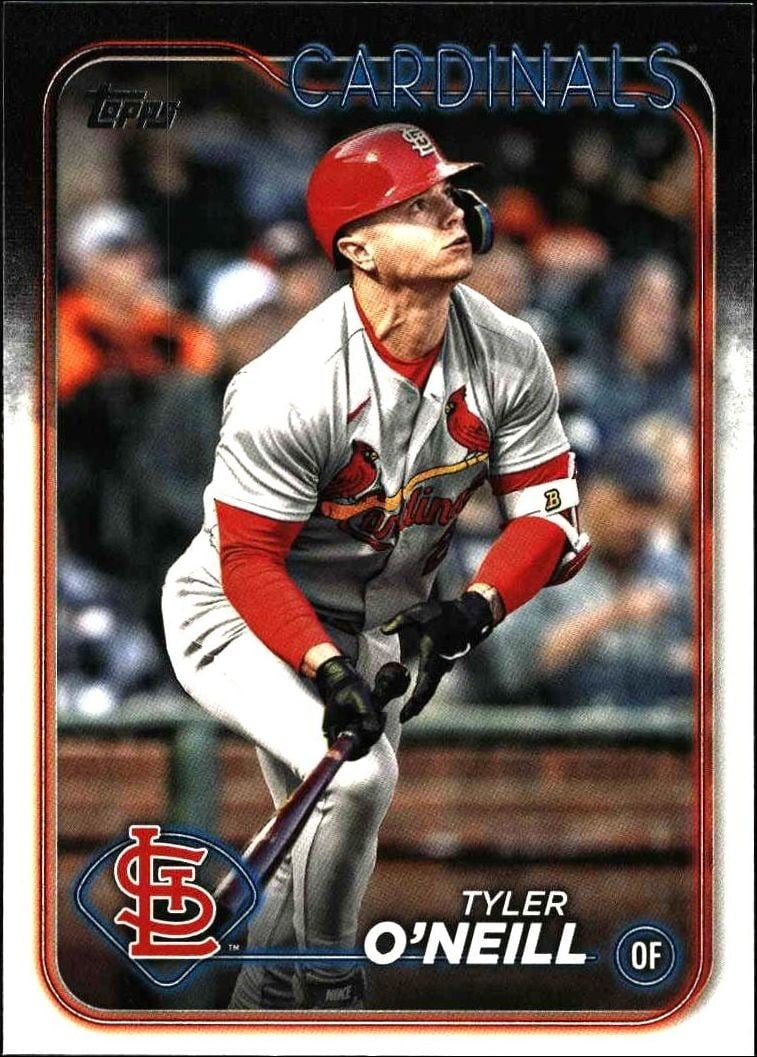 Tyler O'Neill 2024 Topps #169 Baseball Trading Card - Front 2024 Topps Tyler O'Neill #169 baseball trading card front