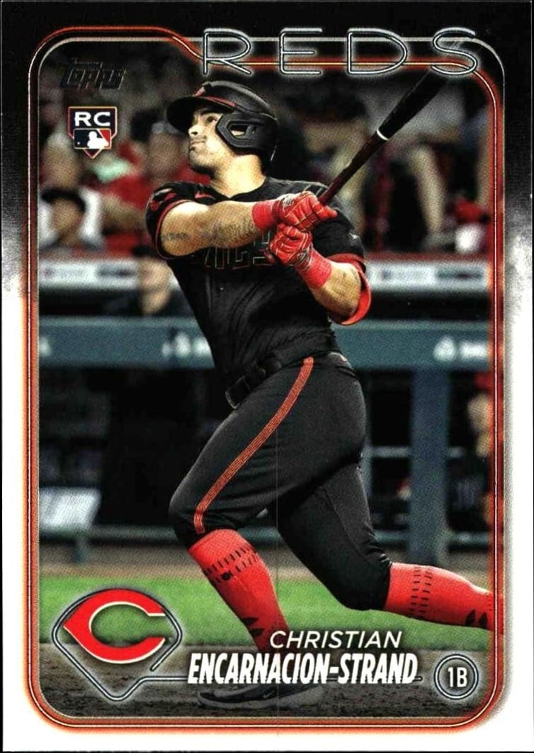 Christian Encarnacion-Strand 2024 Topps #219 Baseball Trading Card - Front 2024 Topps Christian Encarnacion-Strand #219 baseball trading card front