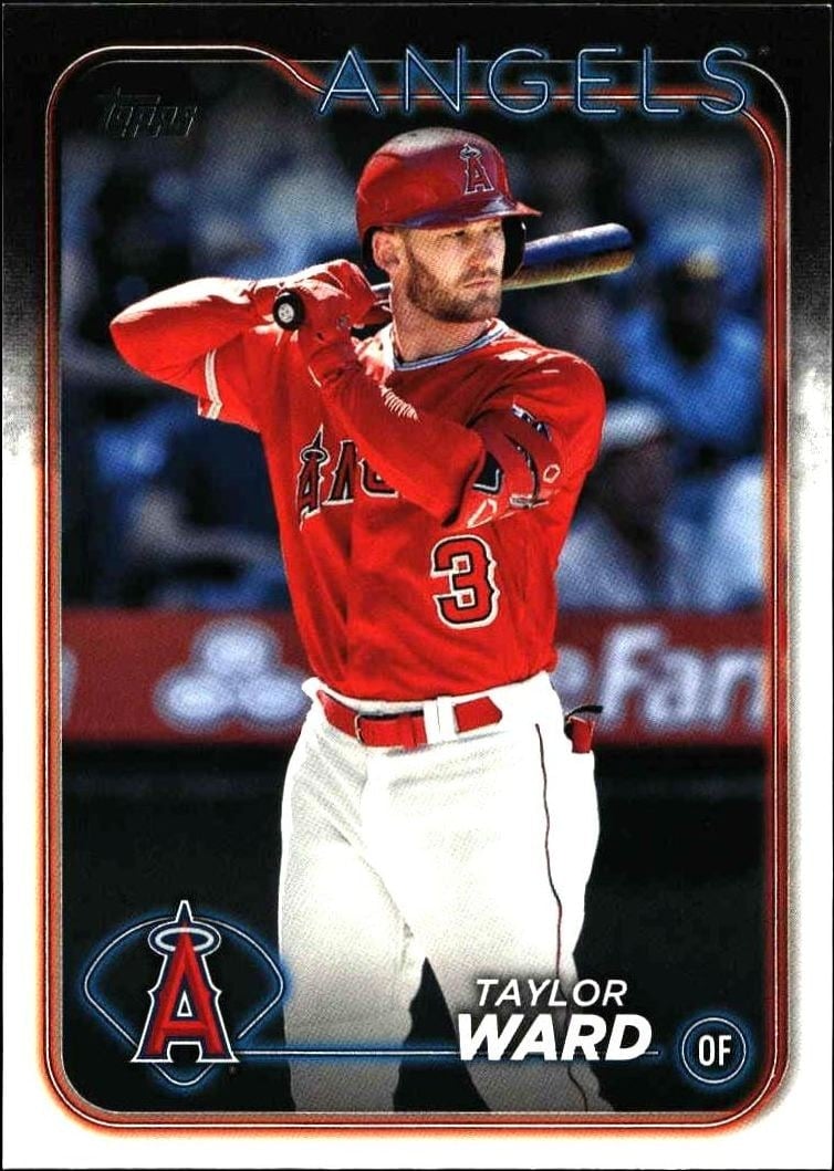 Taylor Ward 2024 Topps #332 Baseball Trading Card - Front 2024 Topps Taylor Ward #332 baseball trading card front