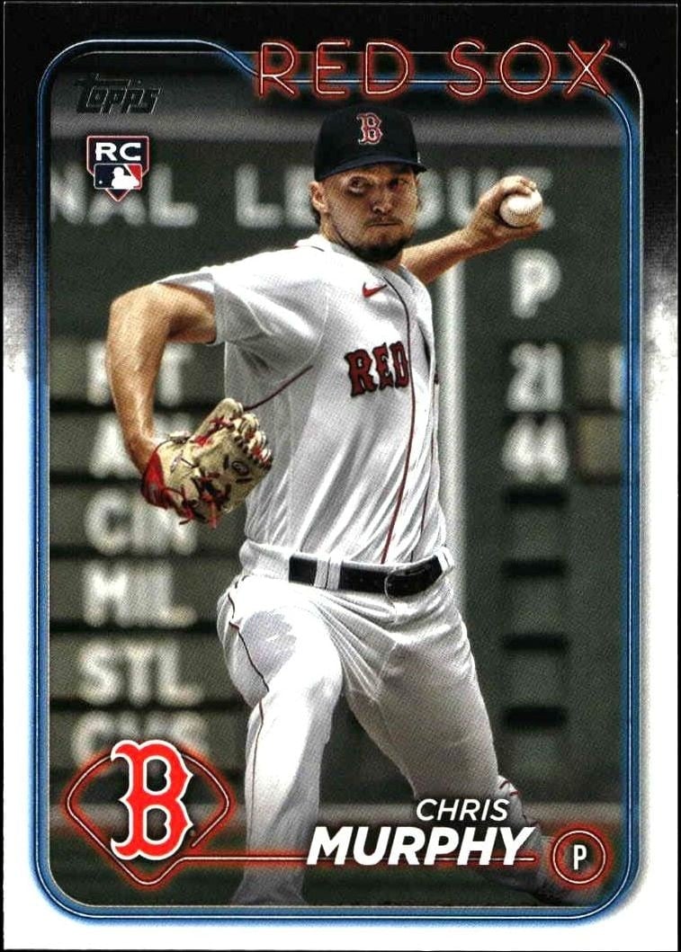 Chris Murphy 2024 Topps #73 Baseball Trading Card - Front 2024 Topps Chris Murphy #73 baseball trading card front