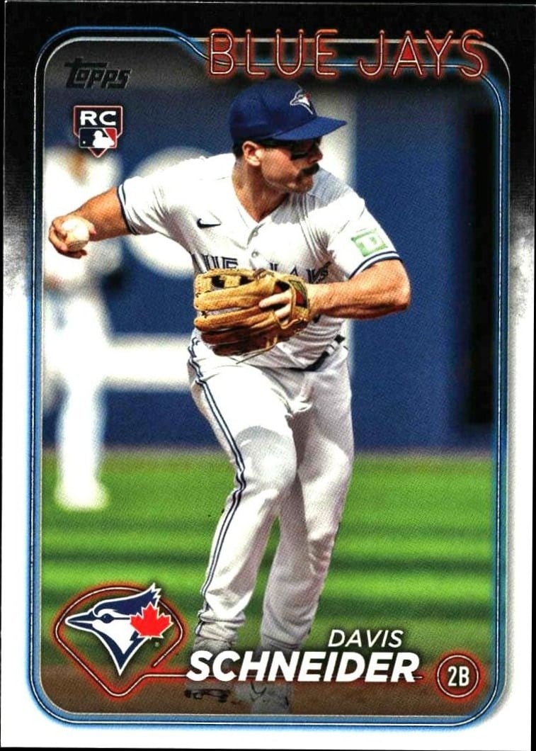 2024 Topps Series 1 Davis Schneider #189 trading card