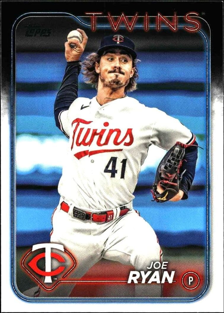2024 Topps Series 1 Joe Ryan #175 trading card