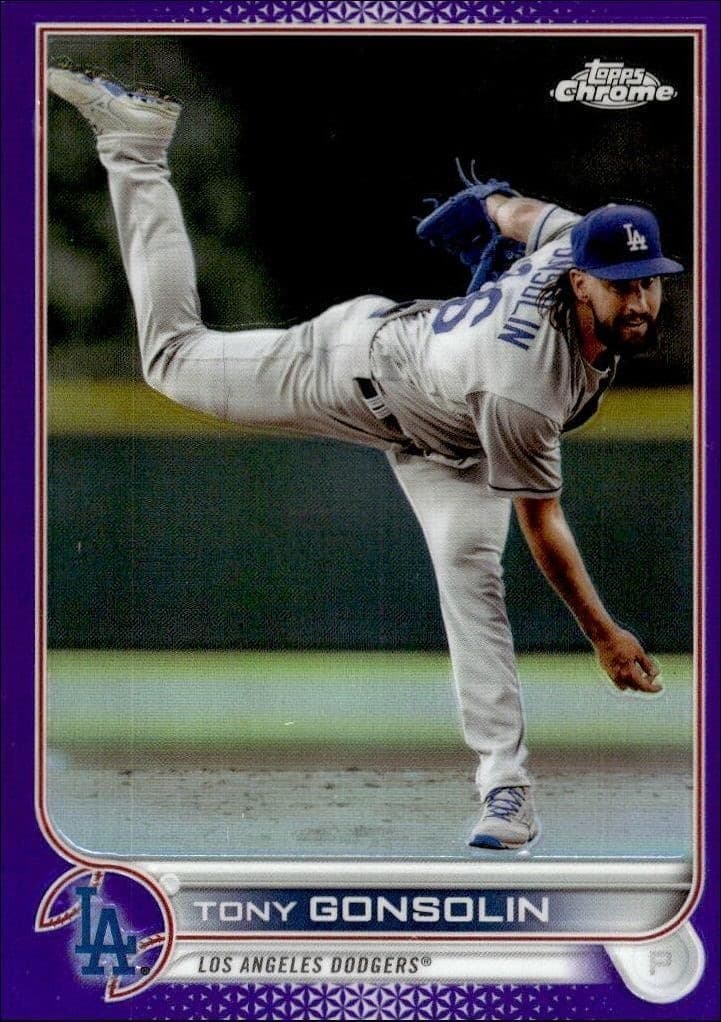 2022 Topps Chrome Update Tony Gonsolin #USC48 trading card